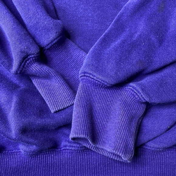 Vintage Patagonia Purple Polo Sweatshirt XL - Picture 11 of 13